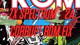 Исправление повреждения ПЗУ Sinclair ZX Spectrum Plus +2A