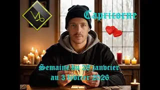 ❤️Capricorne❤️ 28 janvier au 3 février 2026 - Rapprochement charnel pour régler des conflits