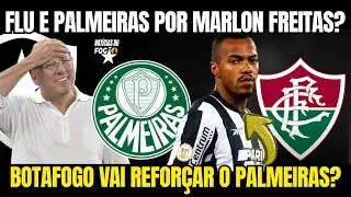 MÍDIA CRAVA MARLON FREITAS NO PALMEIRAS! FLUMINENSE QUASE LEVOU MARLON FREITAS ANTES DO PORCO?