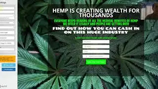 make quick CBD capturepage with TCP The Conversion Pros