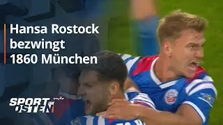 Hansa Rostock bezwingt 1860 M&uuml;nchen - die Tore | Sport im Osten | MDR