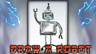 Draw A Robot 🤖 || Draw Robot || Draw a Robot Easy