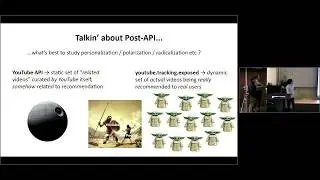 WS20 presentation: YouTube Tracking Exposed