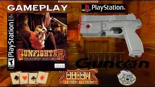 PS1 Gunfighter: The Legend of Jesse James Guncon Gameplay