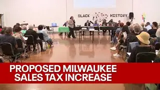 Proposed Milwaukee sales tax increase; public weighs in | FOX6 News Milwaukee