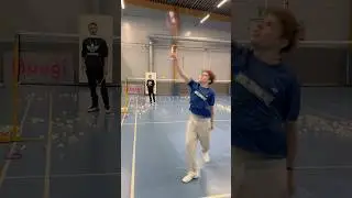 Sulkapallo Rystyly&ouml;nti Harjoitus #sulkapallo #badminton #badmintonbackhand