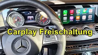 Android Auto & Apple Carplay Freischaltung passend f&uuml;r Mercedes E-Klasse W213 S213 C238 A238 W238