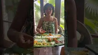 Sadya, authentic Kerala Meals. 25 different dishes and soulful flavours. Must try!