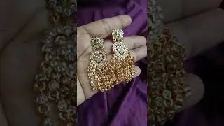 KS impon collection #imponearings #heartearrings #jewellery for more details contact...8870335206