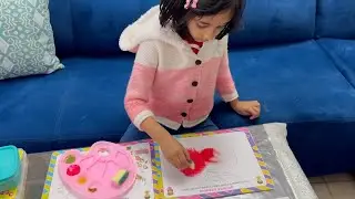 Sponge painting for kids | Sponge activity | fun time