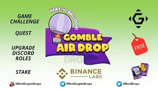 Gomble Games Airdrop Guide Binance Labs Backed Free Tasks & Stake