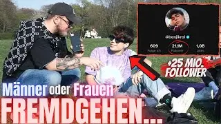Wer geht öfter fremd, Frauen oder Männer ? ft. BENJI KROL | TikTok Star aus Kanada |Street Interview