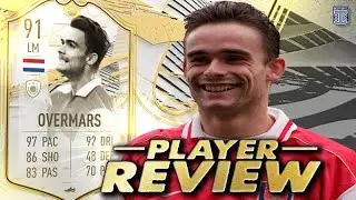 IS HE WORTH UNLOCKING?!? 🤔 91 ICON SWAPS PRIME ICON MOMENTS OVERMARS REVIEW! FIFA 21 ULTIMATE TEAM