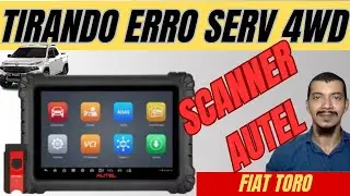 SCANNER AUTEL fiat toro 2 0 Diesel VOLCANO e resolvendo erro SERV 4WD
