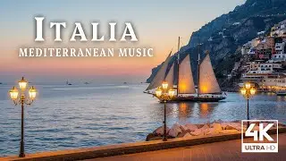 Dreams of the Mediterranean 🎶 2+ Hours of Tranquil Coastal Italy & Lake Como | 4K