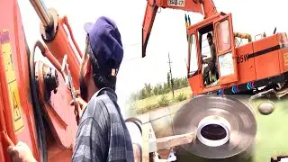 Wonderfull manufacturing skills &ldquo;restoration of Excavator machine