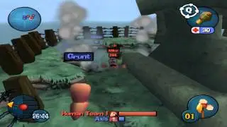 Worms 3D Campaña - Día D (D-Day)