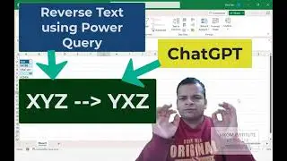 Reverse Text using power Query