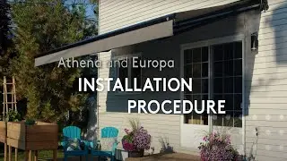 Installation procedure - Athena and Europa awning - Multiple Awnings