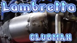 LAMBRETTA CLUBMAN PROJECT#amazing  #mechanic#expansion/chamber%powerpipe#tuning#exhaust#handmade