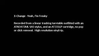 X-Change - Yeah, I'm Freaky