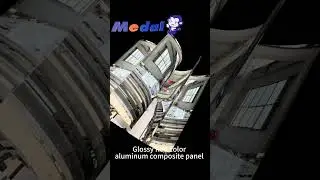 Glossy Red aluminum composite panel manufacturer ACP ACM sheet #aluminumcompositepanel #ALUCOBOND