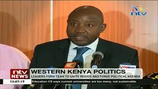 Western Kenya leaders team to unite the region and forge political agenda
