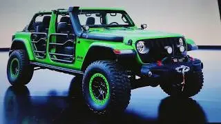New Jeep Wrangler JL 2018 OEM custom parts and modifications
