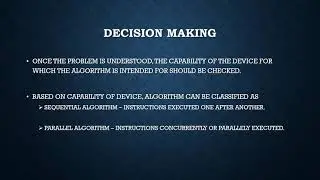 Fundamentals of algorithmic problem solving||Design and Analysis of Algorithm