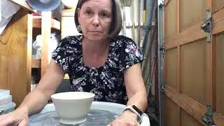 5. Pottery Clay Bowl Trimming Tips from Home Studio Hobby Potter Grandma Money