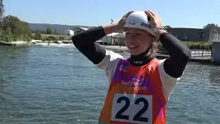 Klaudia Zwolińska tor w Penrith zna już jak własną kieszeń. Jest awans do p&oacute;łfinału w C-1