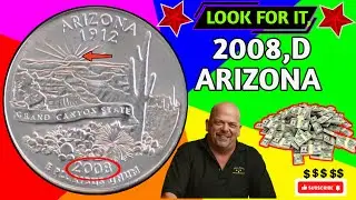 Don't Spend This 2008 Arizona Quarter Look for THIS Error!
