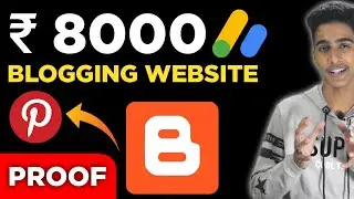 My Adsense Earning Proof From Pinterest Traffic Motivation Course End