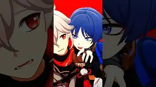 MMD Kazuha X Scaramouche #kazuha #scaramouche #wanderer #кадзуха #скарамучча #странник #mmd