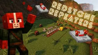 Minecraft | Redstone Repeater | Super Simple | Easy Peasy