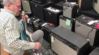 Демонстрация усилителя Fender Cyber ​​Twin