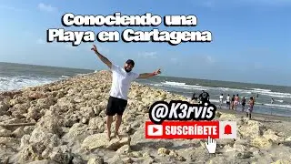 Conociendo una playa en Cartagena 