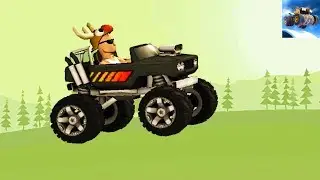 GREEN FOREST All Map Prime Peaks - MONSTER CAR  🚙 Racing Game