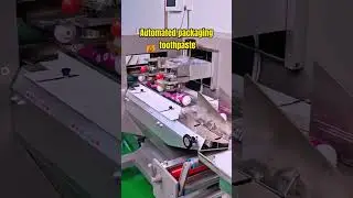 Automatic packaging toothpaste .#automobile #spraying #palletizing #Industrial #machine