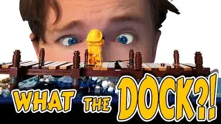 Building a Rickety Old Boat Dock for an Odd Lego Town