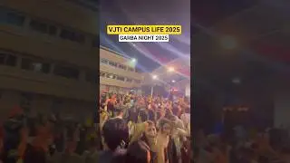 VJTI Campus Life 🔥 | VJTI Mumbai Garba Night 2025 | VJTI Freshers | #vjti #garbanight #coep #college