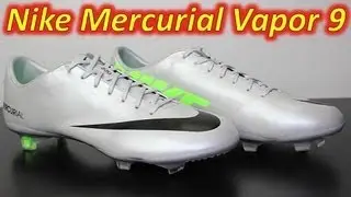 Nike Mercurial Vapor 9 IX Metallic Platinum - Unboxing + On Feet