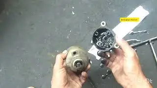 Bongkar dinamo starter! Bunyi cetik cetik