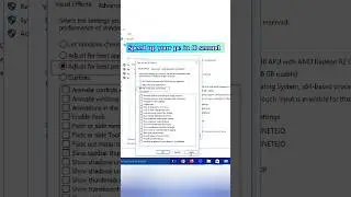 Speed up your pc in 10 second || computer ki speed fast kaise kare #shorts #speed #pc