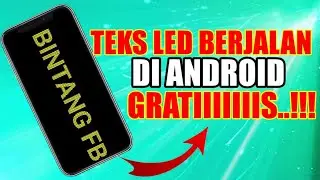 Cara Membuat Text Berjalan Di Android - LED TEXT