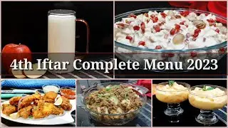 4th Iftar Menu 2023 | My Perfect Plate #iftar #ramadan