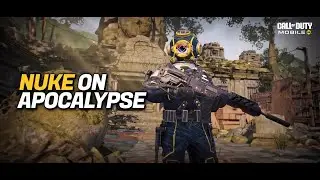 ALMOST DIED! NO AMMO 😅 - COD MOBILE APOCALYPSE DOMINATION NUKE ☢️ IOS HIGH KILL WIN