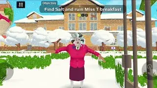 Scary Teacher 3D Poki - Playing Against Miss T Chapter 1 Full Gameplay as Nick