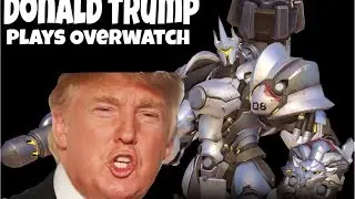 TRUMP'S FAVORITE OVERWATCH HERO | Donald Trump Plays Overwatch