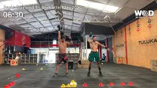 Saulo Díaz wod 1 dear dumbbells